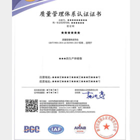 ISO9001质量管理体系